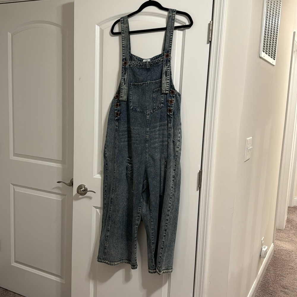 Cute Lightweight Denim Overalls